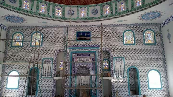 Şırnak Cami Çini İşleri, Mihrap Minber Kürsü, Kütahya Çini , Cami Çinileri, Çini Seramik,