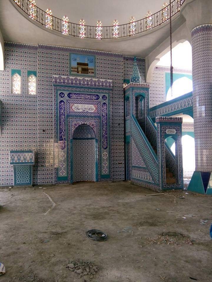 Bartın Cami Çini İşleri, Mihrap Minber Kürsü, Kütahya Çini , Cami Çinileri, Çini Seramik 