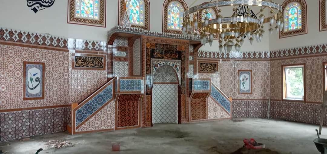 Yalova Cami Çini İşleri, Mihrap Minber Kürsü, Kütahya Çini , Cami Çinileri, Çini Seramik