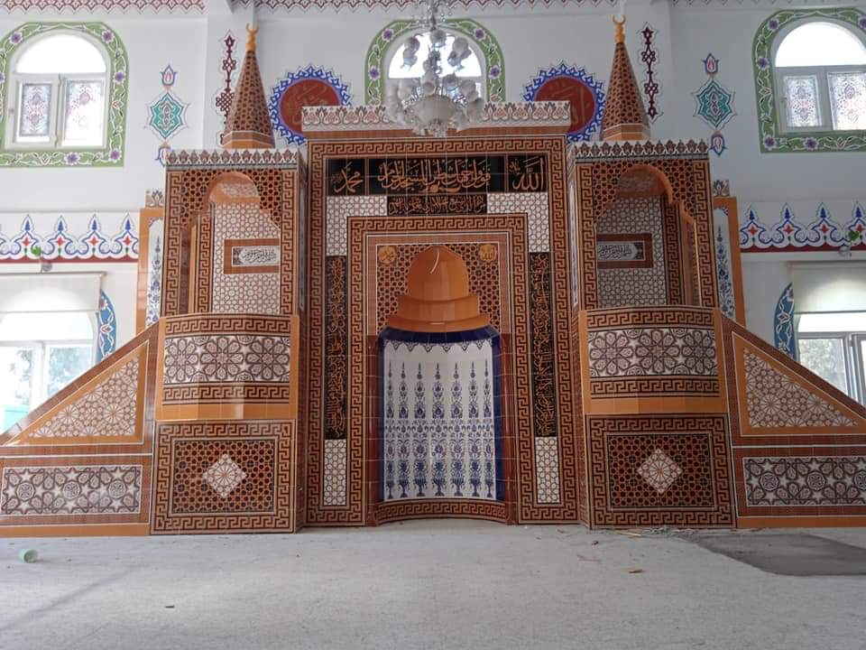 İstanbul Cami Çini İşleri, Mihrap Minber Kürsü, Kütahya Çini , Cami Çinileri, Çini Seramik