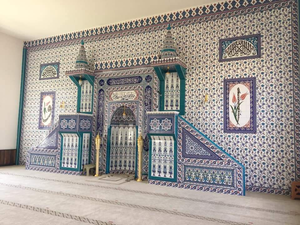 Hatay Cami Çini İşleri, Mihrap Minber Kürsü, Kütahya Çini , Cami Çinileri, Çini Seramik