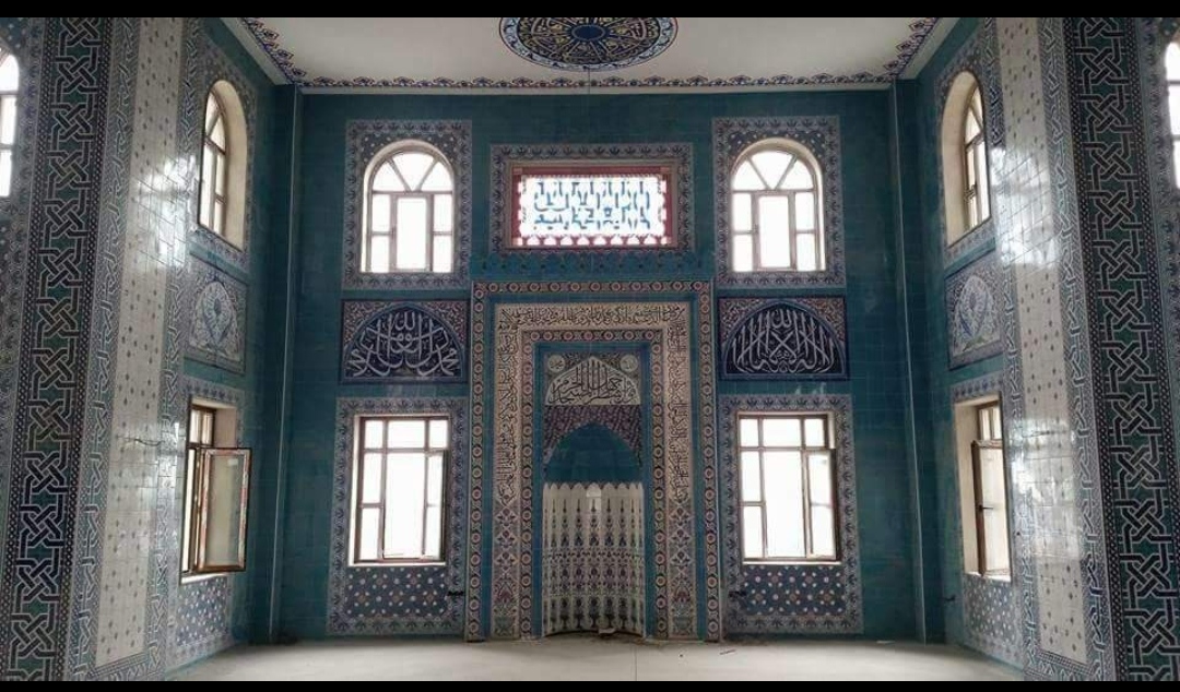 Van Cami Çini İşleri, Mihrap Minber Kürsü, Kütahya Çini , Cami Çinileri, Çini Seramik,