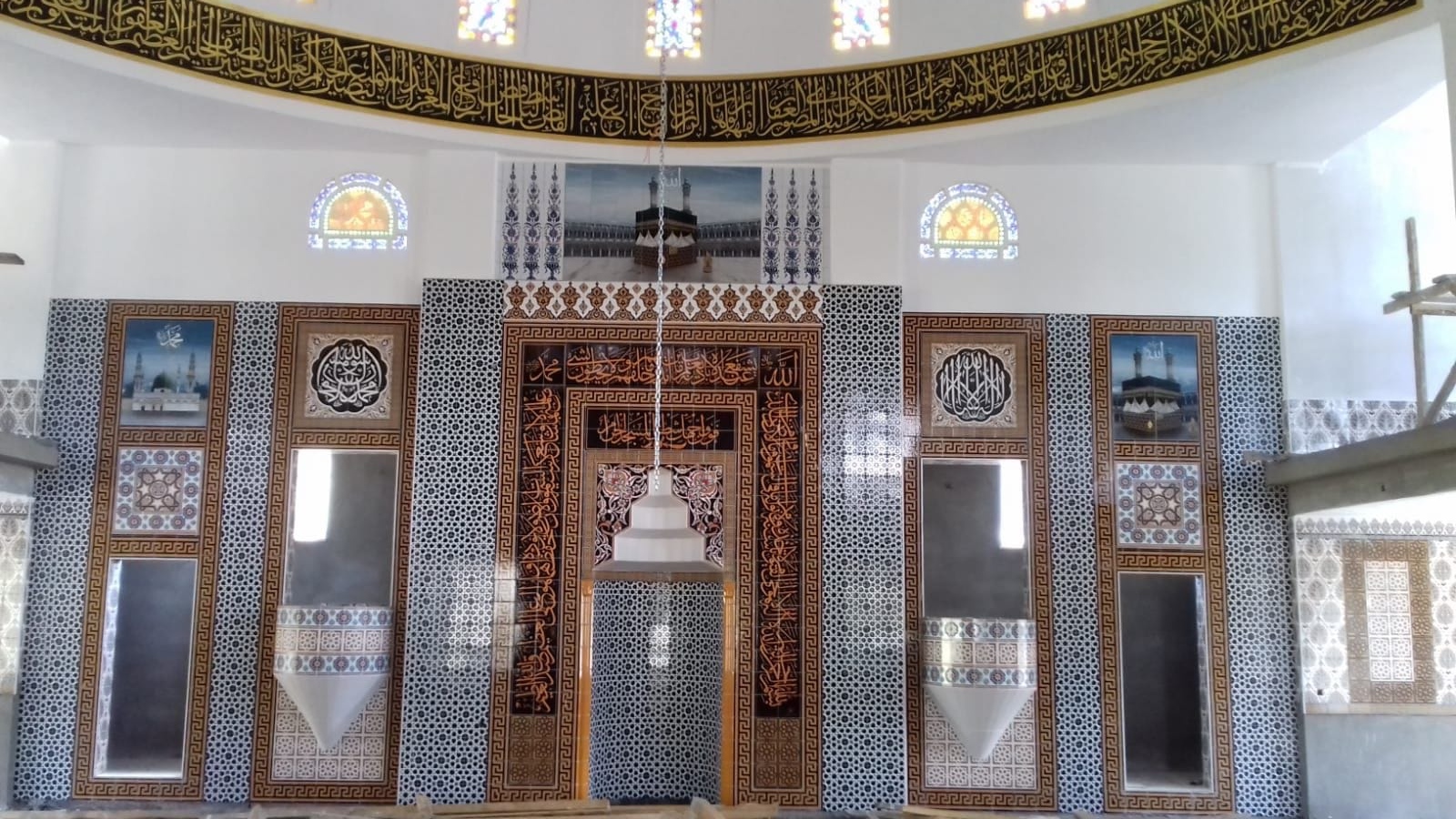 Bitlis Cami Çini İşleri, Mihrap Minber Kürsü, Kütahya Çini , Cami Çinileri, Çini Seramik