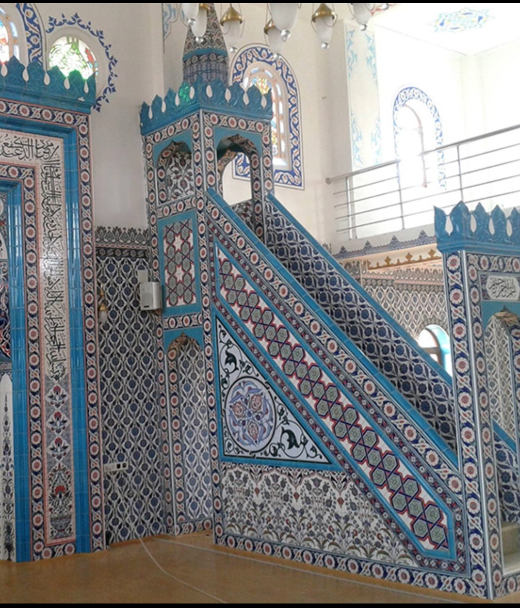 Kocaeli Cami Çini İşleri, Mihrap Minber Kürsü, Kütahya Çini , Cami Çinileri, Çini Seramik