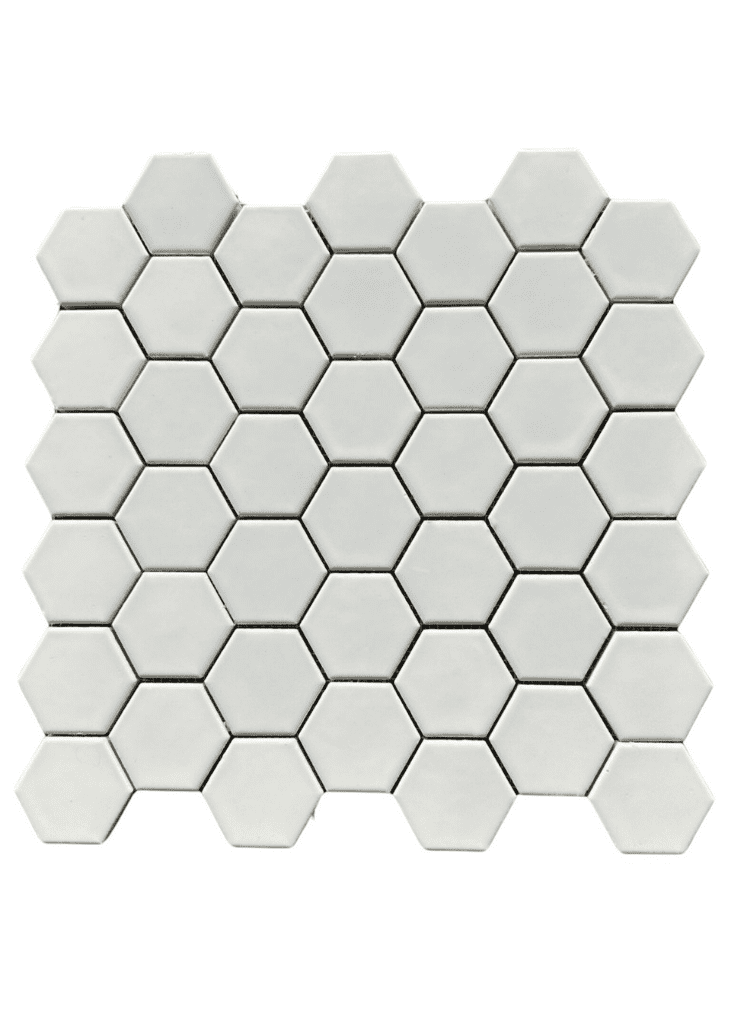 Fileli Seramik Porselen-01-  5x5 Hexagon Seramik, Petek Desenli Seramik