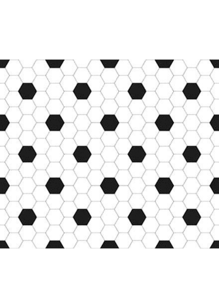 Fileli Beyaz Hexagon Seramik Porselen-25- Banyo Hamam Tasarım Seramikleri, Hamam Çini