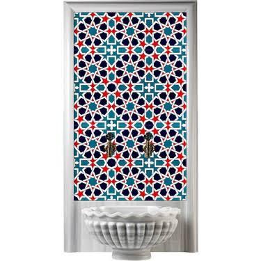 Hamam Çinileri - 0051, Lider Çini, 60x120 hamam Kurna Çinisi, Spa Hamam Çinileri, Kurna Arkası Çini, Hamam Kurnası Çini